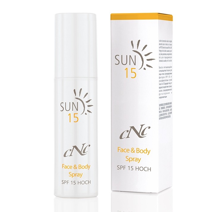 CNC Sun Face & Body Spray SPF15 100ml